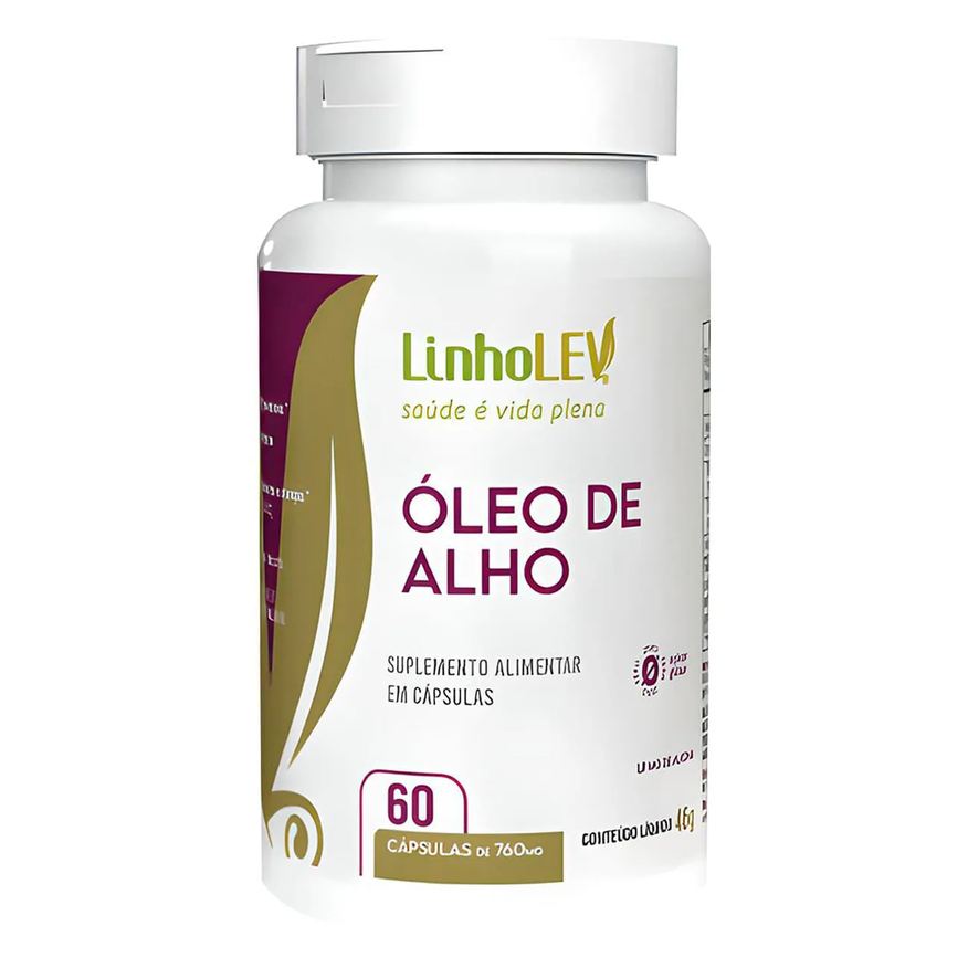 Linho Lev Óleo de Alho 60 cápsulas