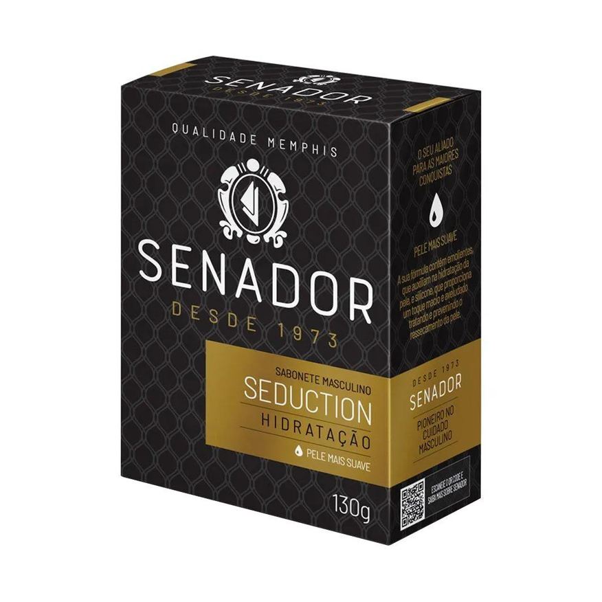Senador Sabonete Seduction 130g Embalagem com 12 unidades