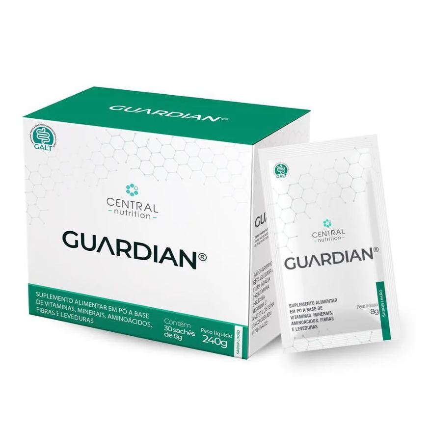 Central Nutrition Guardian 8,5g - 30 Sachês - Limão