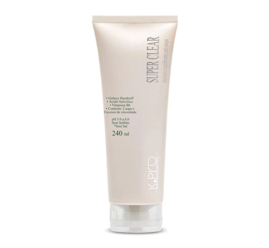 K.pro Super Clear Shampoo Equilibrante e Anti Caspa 240ml
