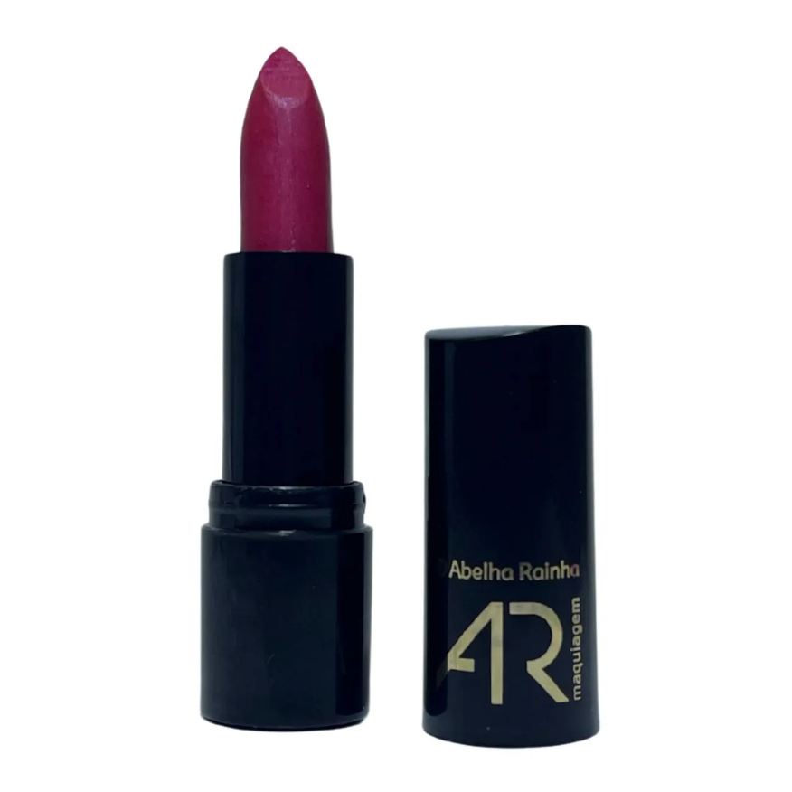 Abelha Rainha Batom Lipchick 3 em 1 Rosa Intenso Fps 15 Ar Maquiagem 4g