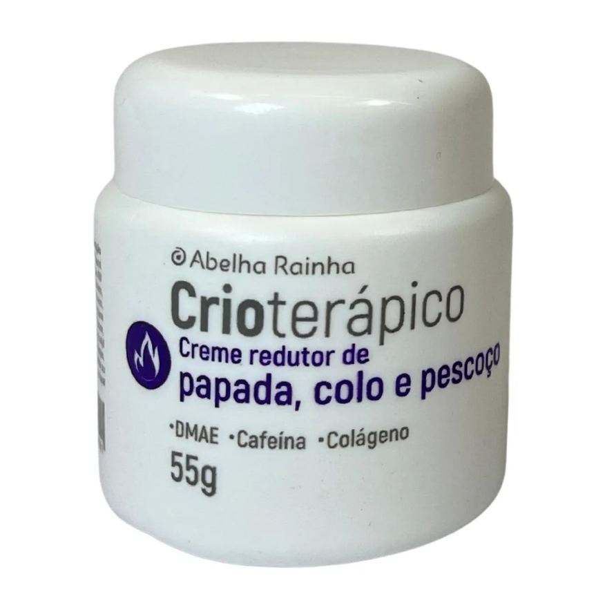 Abelha Rainha Creme Redutor de Papada, Colo e Pescoço Crioterápico 55g
