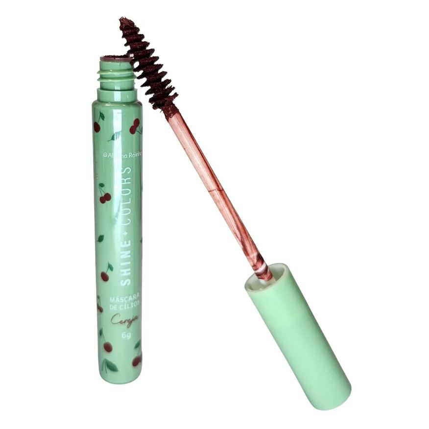 Abelha Rainha Máscara de Cílios Cereja para Ruivas Shine Colors 6g