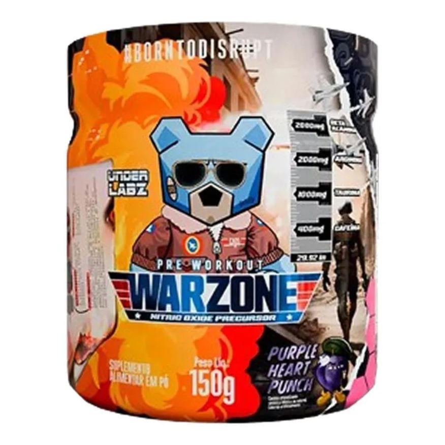 Under Labz Pré Workout Warzone Blood Battle 150g
