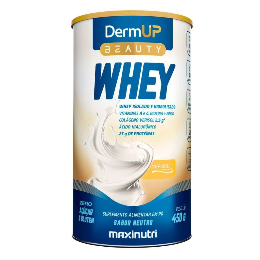 Maxinutri Dermup Beauty Whey 450g - Neutro