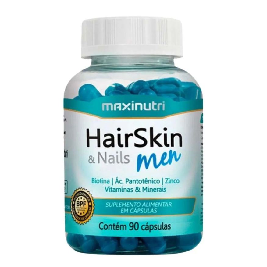 Maxinutri Hairskin Men 90 cápsulas