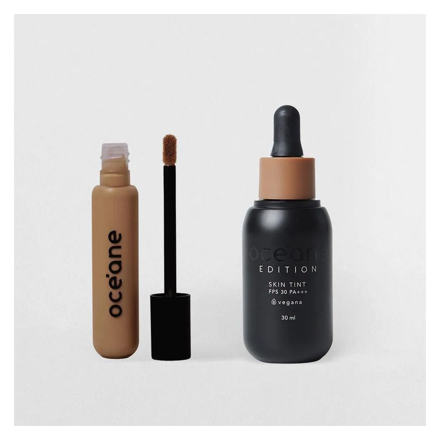 OCéANE KIT BASE FLUIDA 340M + CORRETIVO LíQUIDO MéDIUM EDITION (2 PRODUTOS)