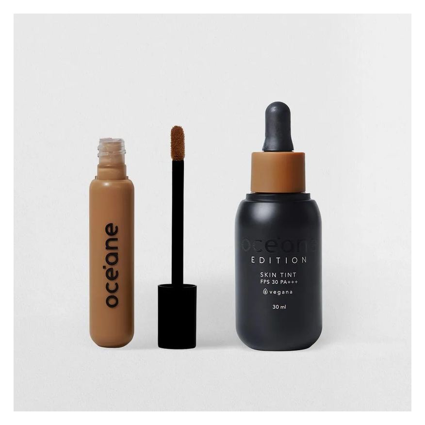 OCéANE KIT BASE FLUIDA 400M + CORRETIVO MéDIUM TAN EDITION (2 PRODUTOS)