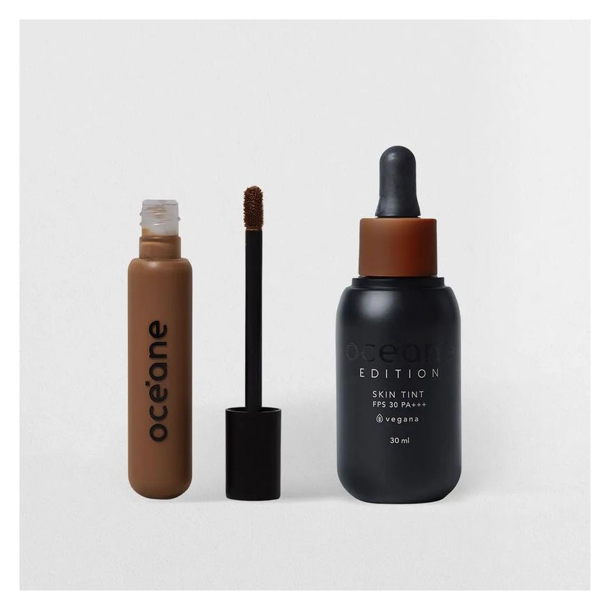 OCéANE KIT BASE FLUIDA 420T + CORRETIVO LíQUIDO TAN EDITION (2 PRODUTOS)
