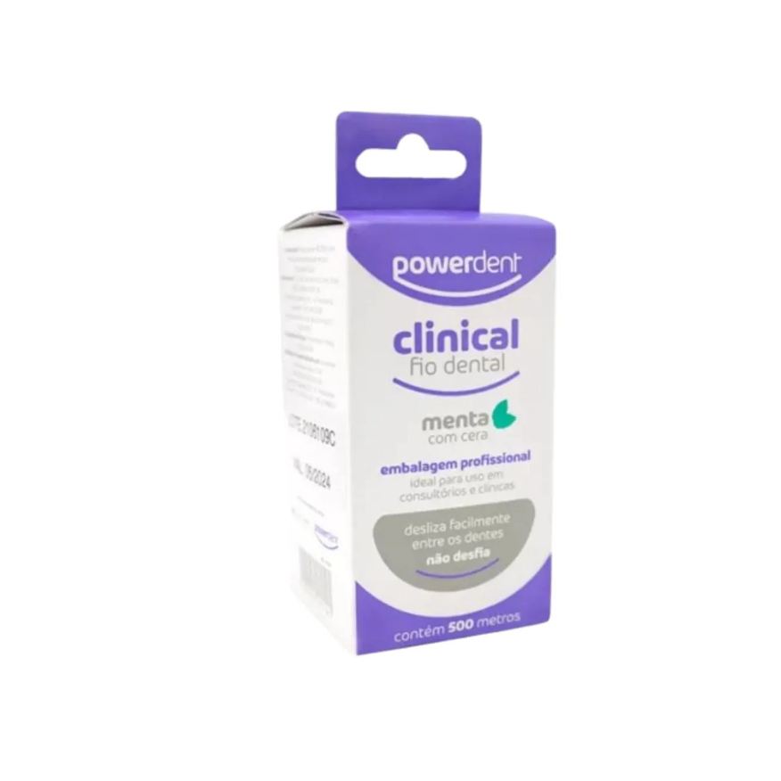 Dental Fio Sabor Menta Clinical 500 M Econômico Powerdent