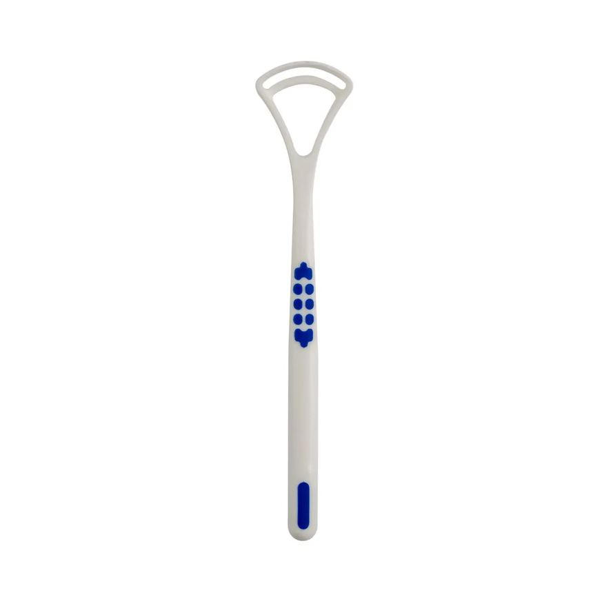 Raspador Limpador de Lingua Powerlimp Higiene Bucal Cores Azul
