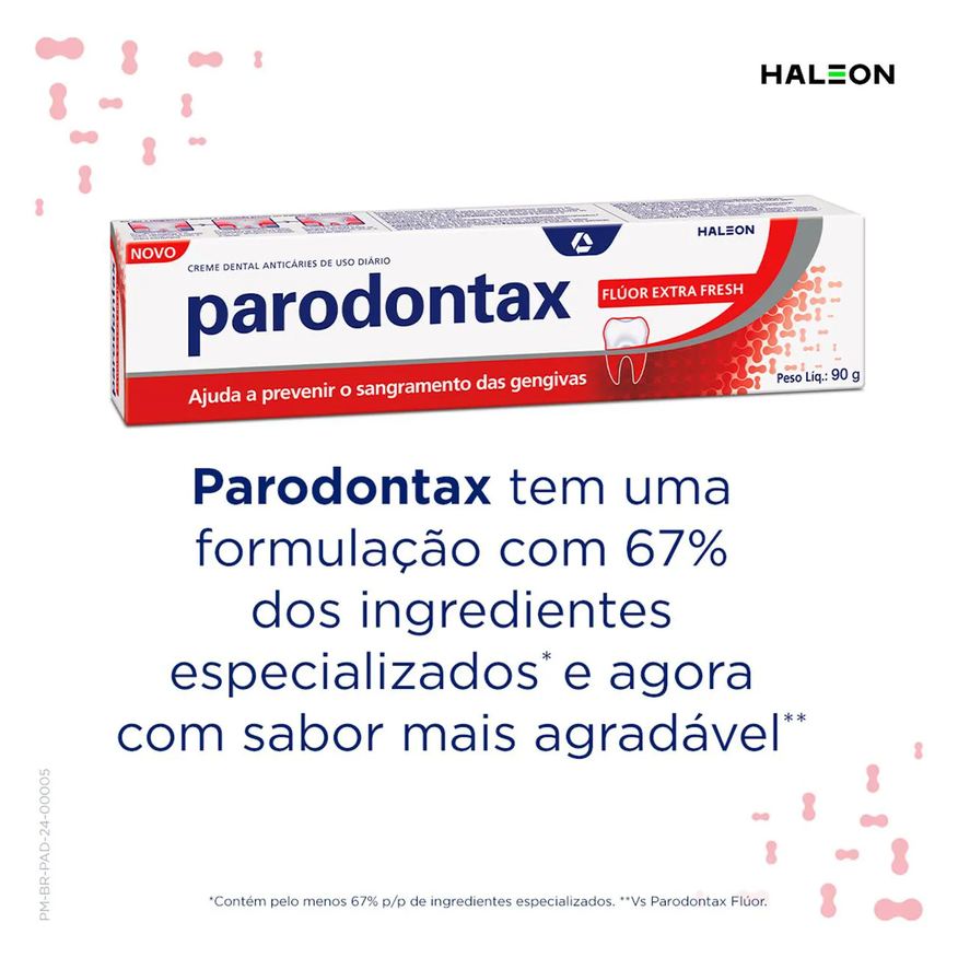 Dental Creme Parodontax Flúor Extra Fresh 90g