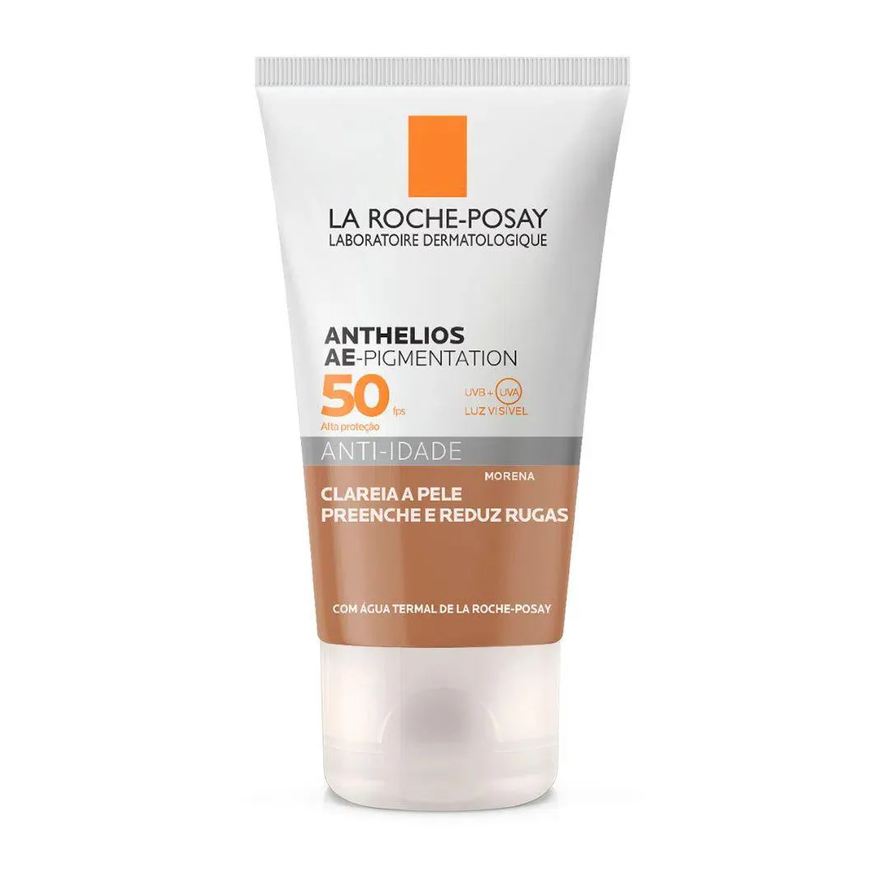 La Roche-Posay Anthelios Ae-Pigmentation Fps 50 - Protetor Solar Anti-Idade La Roche Posay - Pele Morena