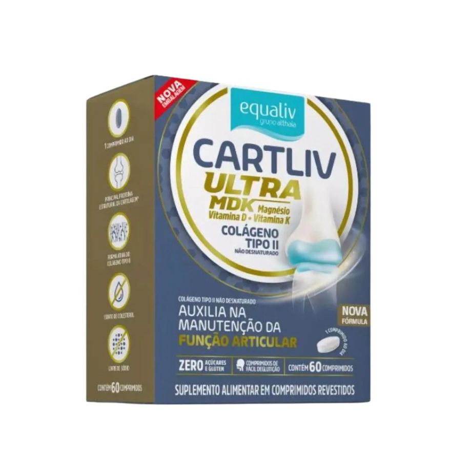 Equaliv Suplemento Alimentar Cartliv Ultra Mdk - 60cpr