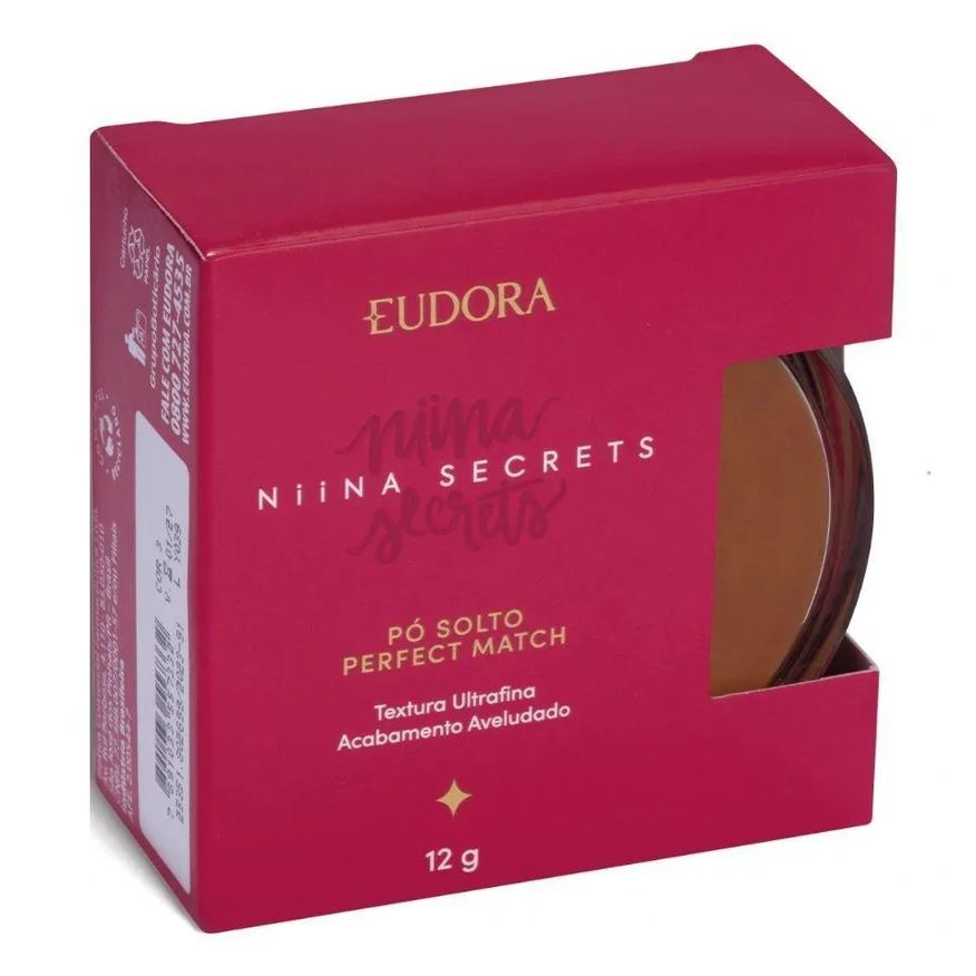 Eudora Pó Solto Perfect Match Niina Secrets Cor 6 12g
