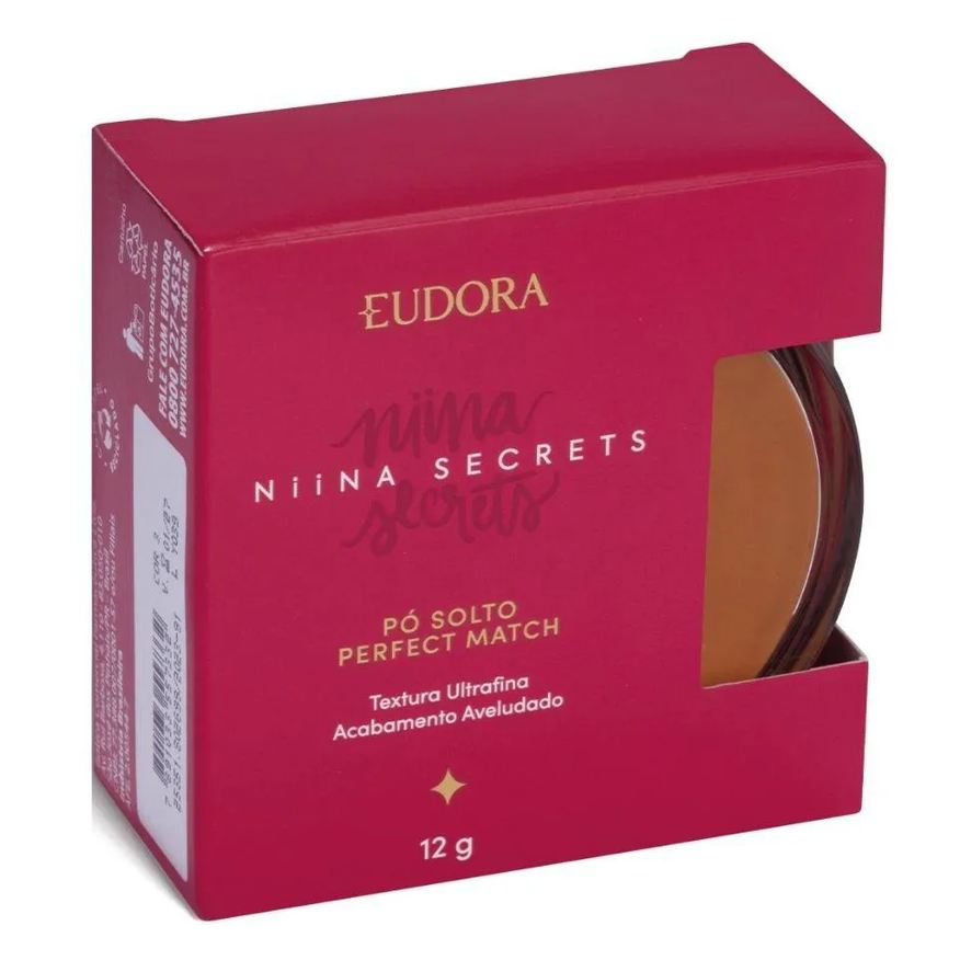 Eudora Pó Solto Perfect Match Niina Secrets Cor 5 12g