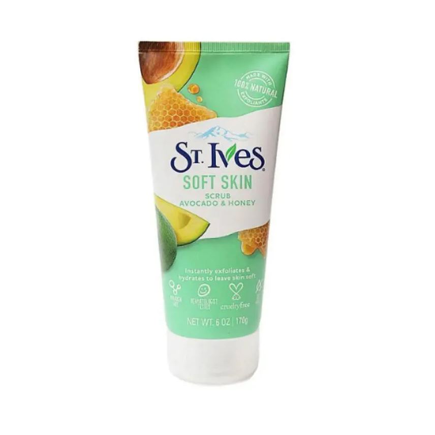 St Ives St. Ives - Soft Skin - Esfoliante Facial Abacate e Mel 170g