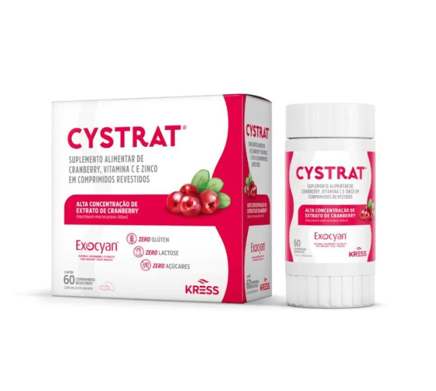 Kress Cystrat Suplemento Alimentar de Cranberry 60Cpr