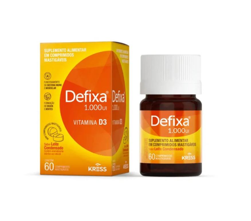 Kress Defixa 1.000Ui Vitamina D3 60Cpr