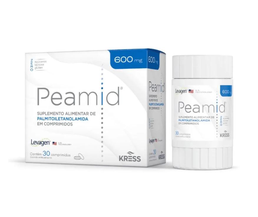 Kress Peamid Suplemento Alimentar de Palmitoiletanolamida600mg 30Cpr