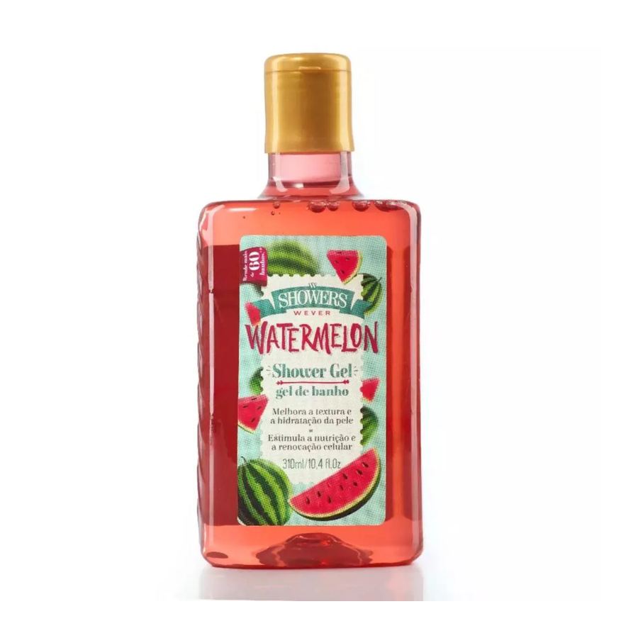 Wever Ind E Com De Cosmeticos Ltda Gel De Banho Melancia 310ml – Wever