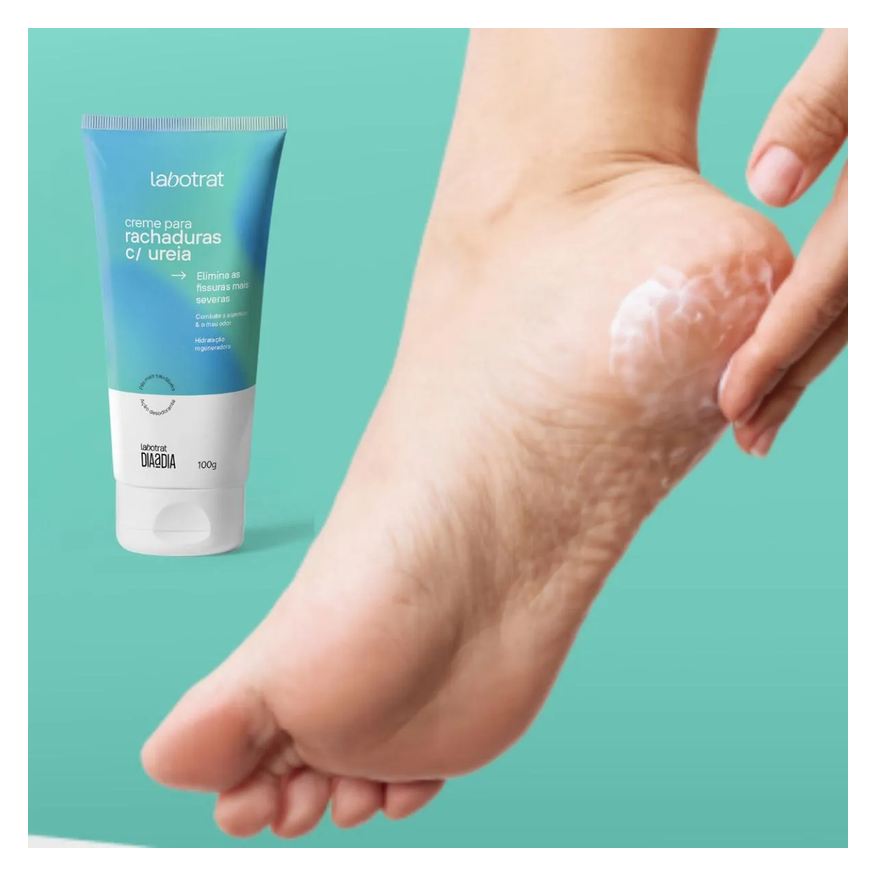 DE CREME RACHADURAS UREIA HIDRATAçãO REGENERA LABOTRAT 100g