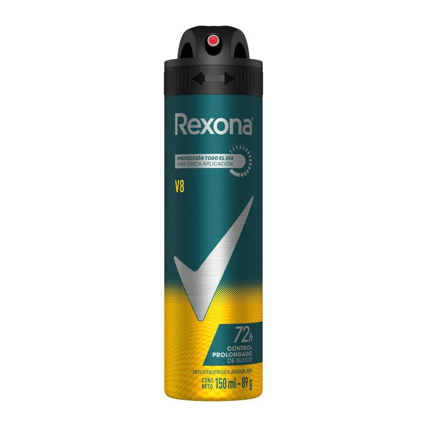 Rexona Desodorante Antitranspirante Aerosol Men V8 72h 150ml