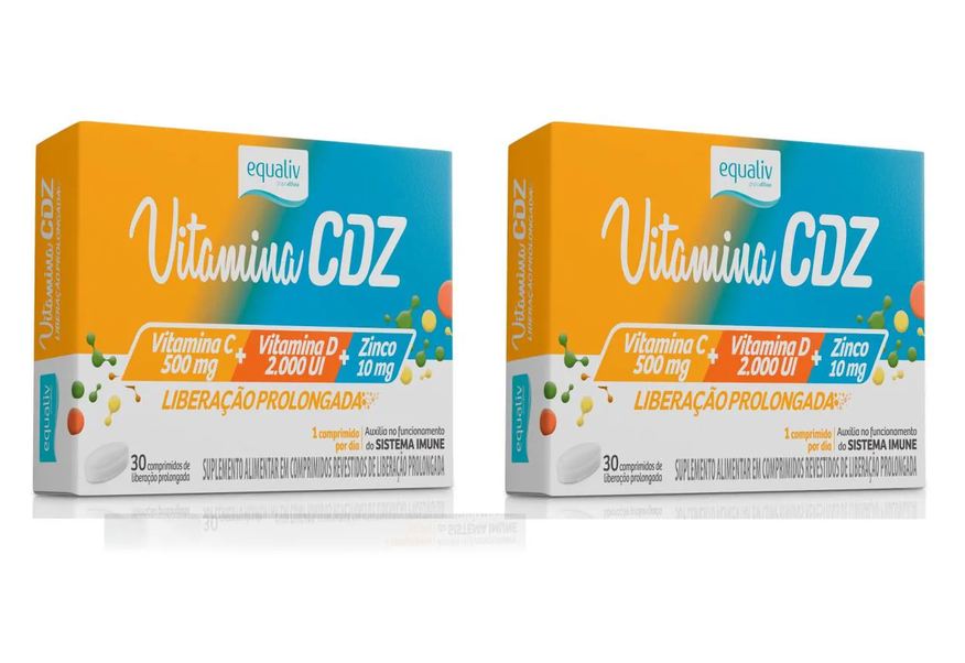 Althaia KIT 2 VITAMINA CDZ C+D+ZINCO COM 30 CáPSULAS - EQUALIV