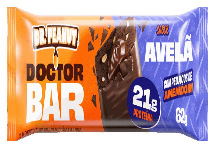 Dr Peanut DOCTOR BAR (62g) - SABOR: AVELã