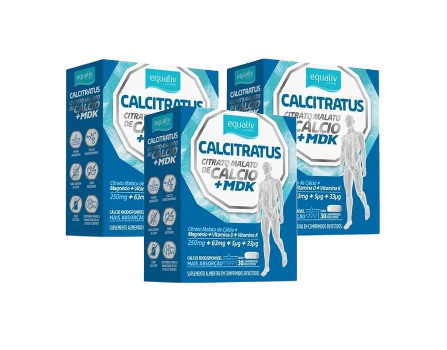 Equaliv Kit 3 Calcitratus 30 comprimidos