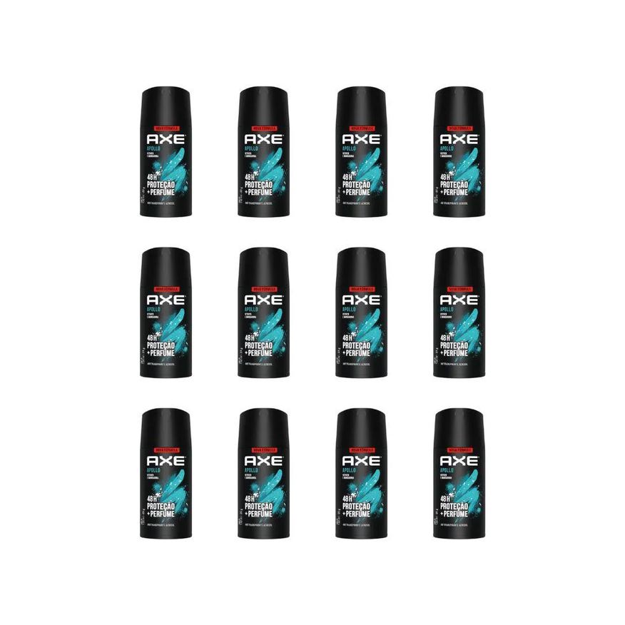 Axe Desodorante Aerossol 150ml Apollo - Kit C / 12un