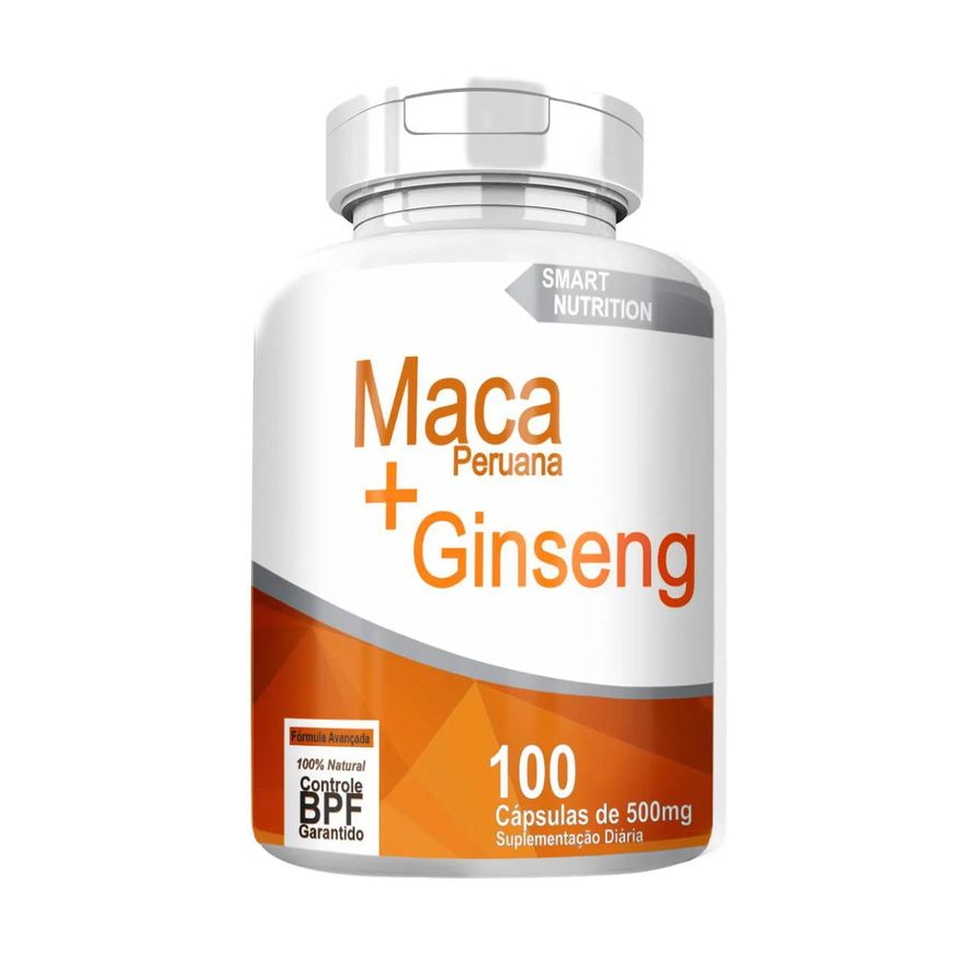 4Elementos Maca Peruana com Ginseng 100 cápsulas