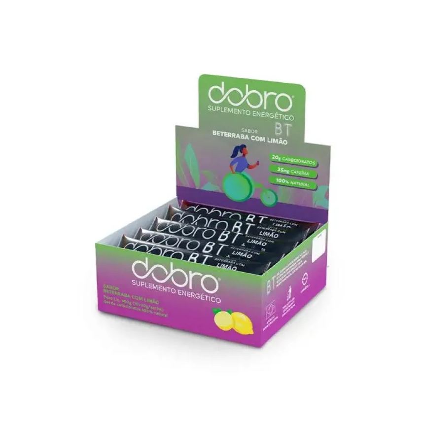 Dobro Bt Gel (display 10 Sachês 30g) - Beterraba com Limão