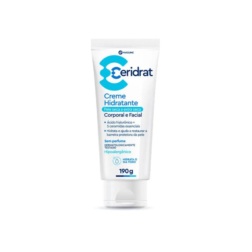 No Brand Ceridrat Creme Hidratante 190g Ácido Hialuronico Corpo Rosto Similar Cerave