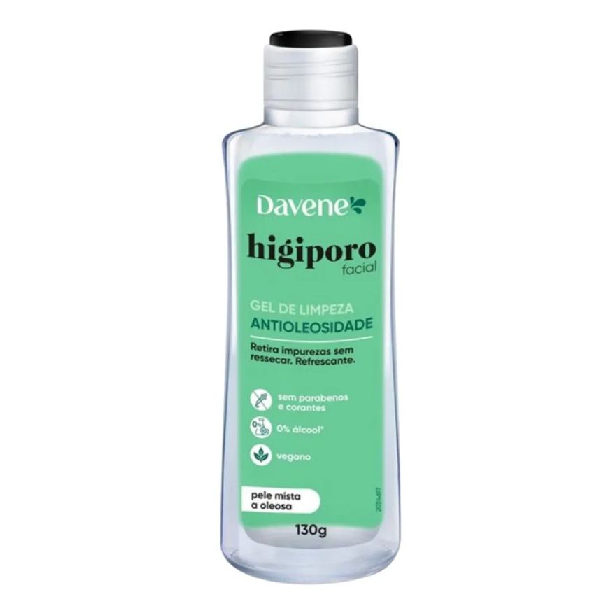Davene Sabonete Gel Antioleosidade Pele Mista A Oleosa 130g