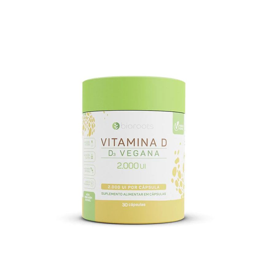 Bioroots Biortoots Vitamina D 2000ui 30caps