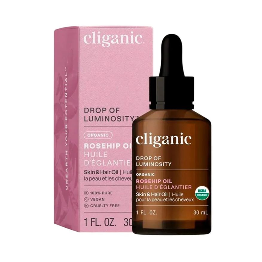 Cliganic Óleo de Rosa Mosqueta Orgânico 30ml Importado