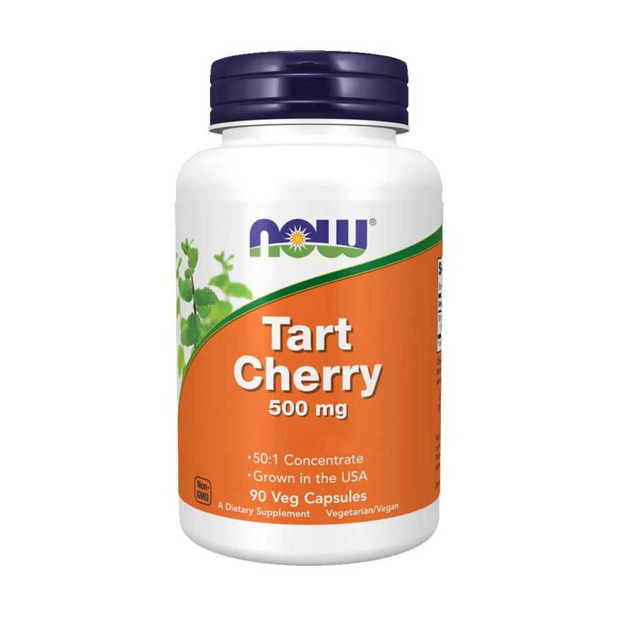 Now Foods Cereja Azeda 500mg Tart Cherry 90 Cápsulas Importado