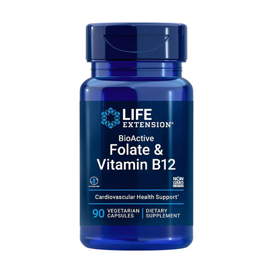 Life Extension Vitamina B12 BioActive 90 Cápsulas Importado