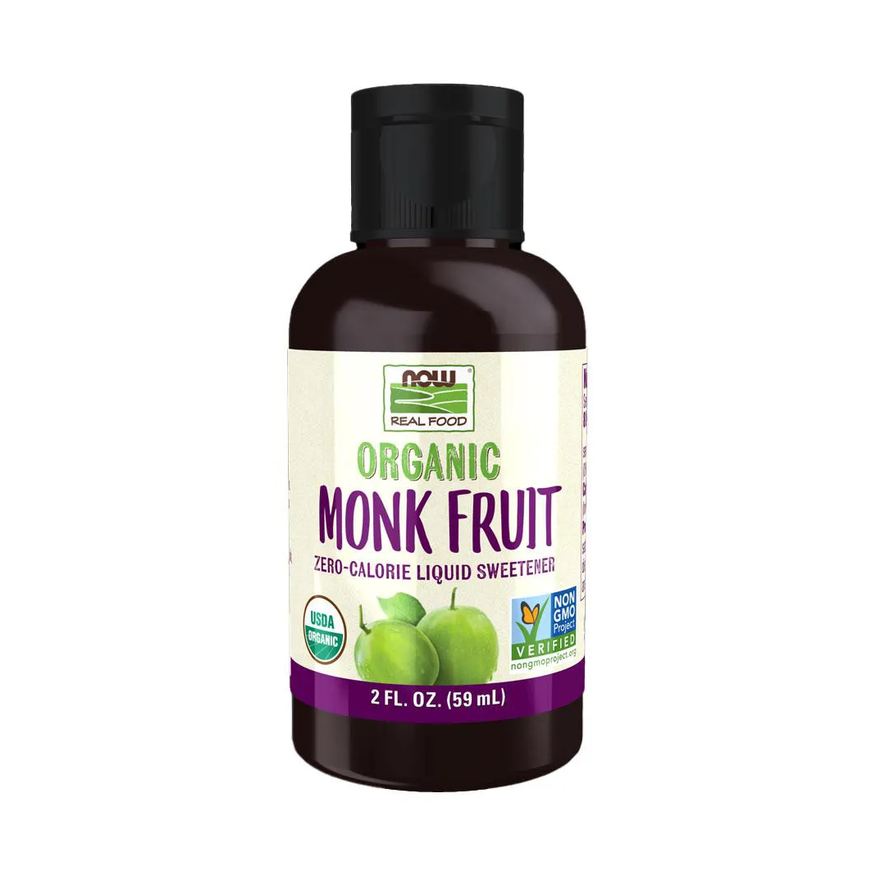 Now Foods Fruta dos Monges Adoçante Líquido 59ml Importado