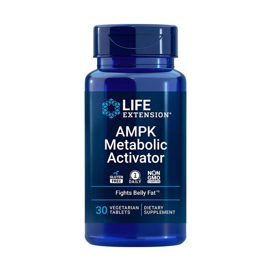 Life Extension Ativador Metabólico AMPK 30Tabs Importado