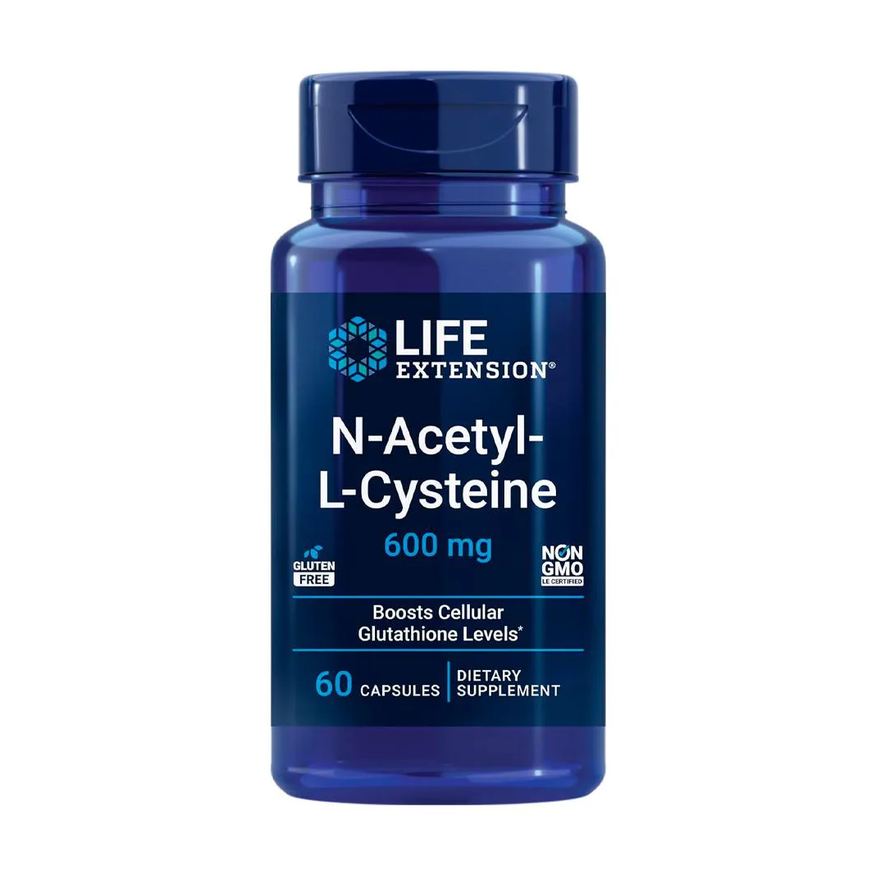 Life Extension N-Acetyl-L-Cisteina Nac 60Caps Importado