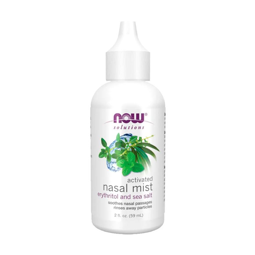 Now Foods Nasal Mist Ativada 59ml Importado