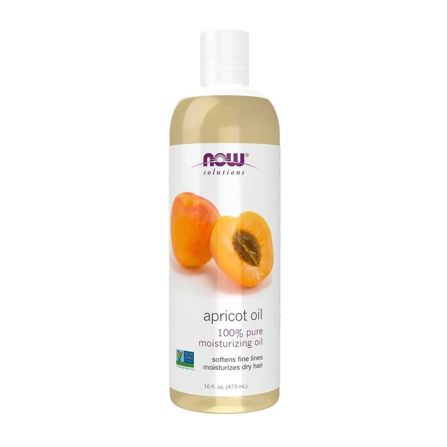 Now Foods Óleo de Damasco 473ml Puro Importado