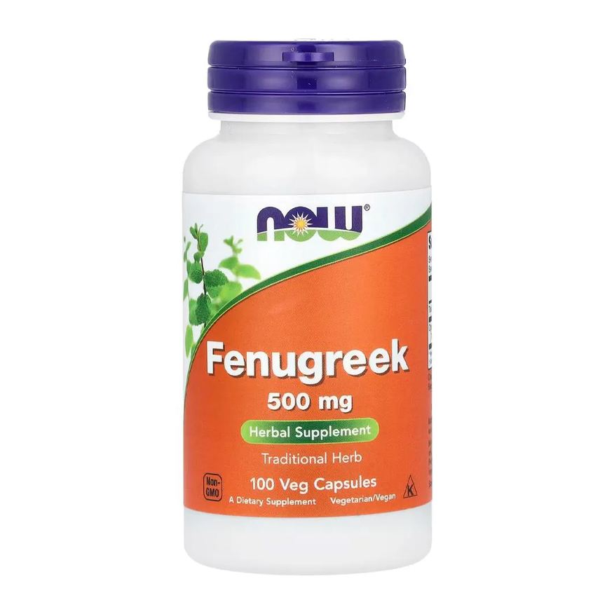 Now Foods Feno-grego 500mg 100 Cápsulas Importado