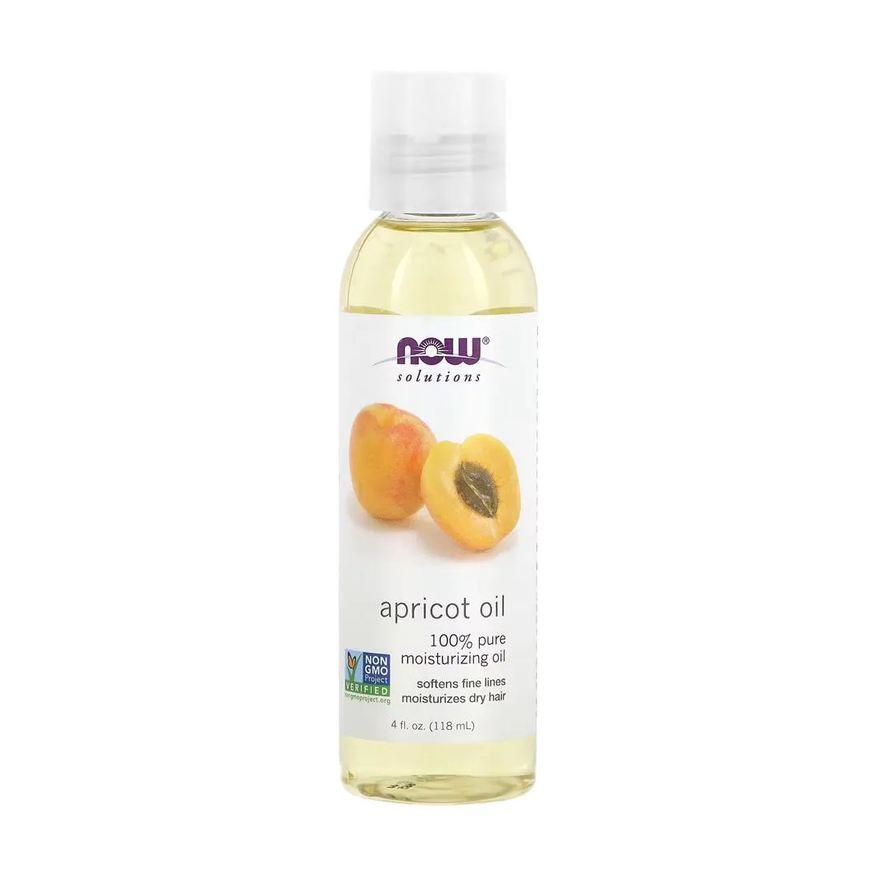 Now Foods Óleo de Damasco 100% Puro 118ml Importado