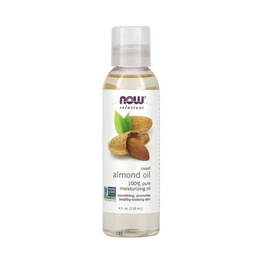Now Foods Óleo de Amêndoa Doce 118ml 100% Puro Importado