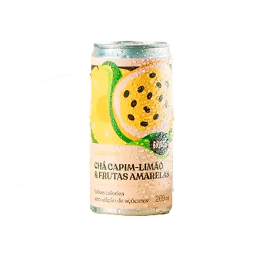 Brazô Chá de Capim Limão com Frutas Amarelas Gaseificado 269ml