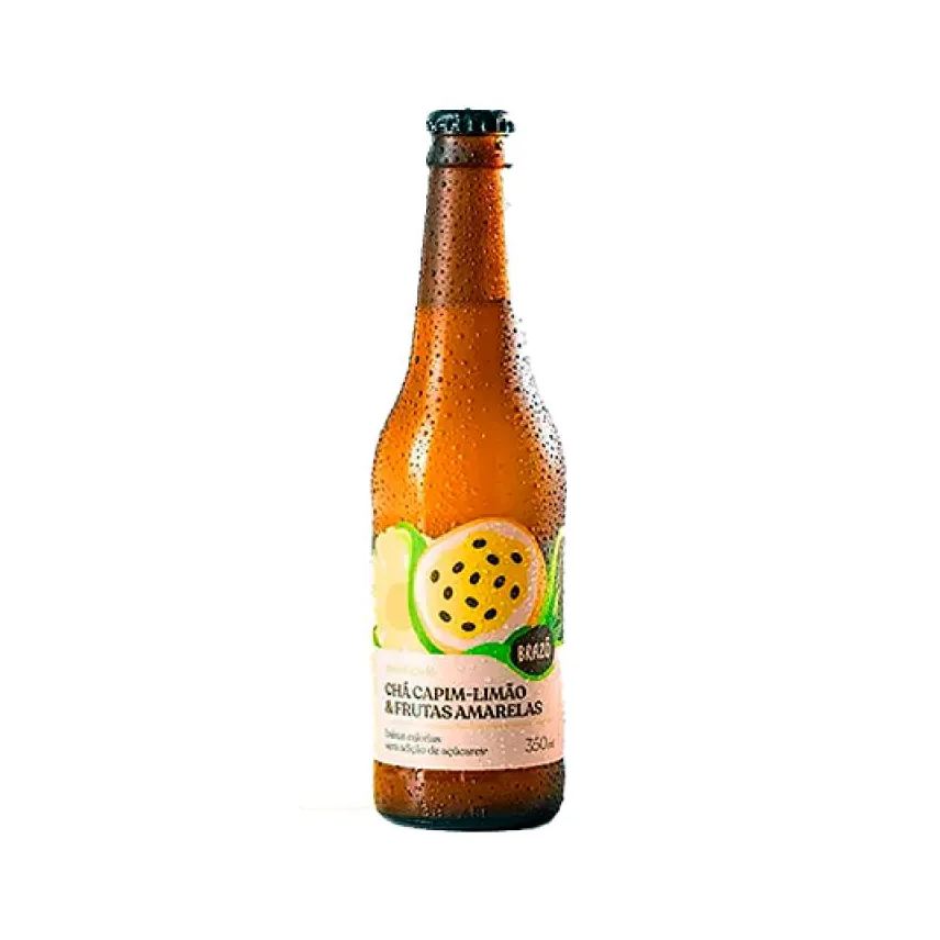 Brazô Chá de Capim Limão com Frutas Amarelas Gaseificado 350ml
