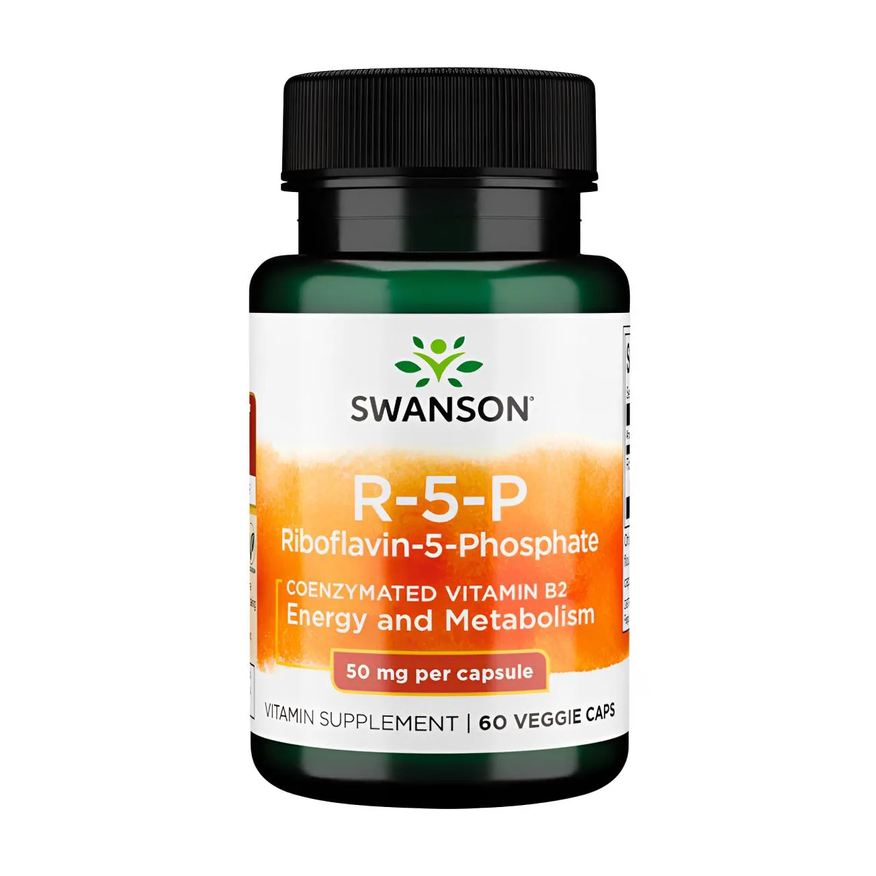 Swanson R-5-P Riboflavina-5Fosfato 50mg 60Caps Importado